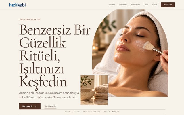 Demo preview of the Beauty 4 theme